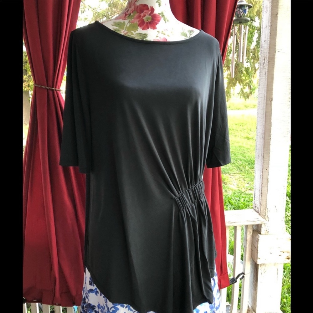 Halogen Ruched Blouse, Size L - Picture 6 of 6
